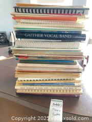 MaxSold Auction: Lot of 40+ Sheet Music &#38; Music Books — Classical, Gospel, Choral - Abington (Massachusetts, USA) PARTNER MANAGED Reseller Online Auction - North Avenue