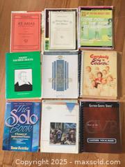 MaxSold Auction: Lot of 40+ Sheet Music &#38; Music Books — Classical, Gospel, Choral - Abington (Massachusetts, USA) PARTNER MANAGED Reseller Online Auction - North Avenue