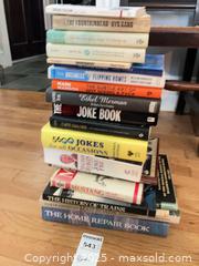 MaxSold Auction: Lot of Approximately 15 English Books — Assorted Titles - Abington (Massachusetts, USA) PARTNER MANAGED Reseller Online Auction - North Avenue