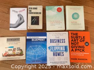 MaxSold Auction: Lot of Approximately 15 English Books — Assorted Titles - Abington (Massachusetts, USA) PARTNER MANAGED Reseller Online Auction - North Avenue