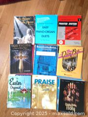 MaxSold Auction: Vintage Organ Sheet Music Lot — Baldwin &#38; General Arrangements - Abington (Massachusetts, USA) PARTNER MANAGED Reseller Online Auction - North Avenue