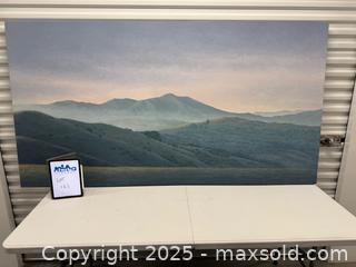 MaxSold Auction: 1973 Landscape Painting on Canvas by Wm Whalen - San Jose (California, USA) SELLER MANAGED Estate Sale Online Auction - Silver Creek Valley Road (STORAGE)