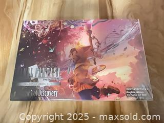 MaxSold Auction: Final Fantasy Booster Box Journey Of Discovery Sealed New P  - Vancouver (British Columbia, Canada) SELLER MANAGED Estate Sale Online Auction - East 7th Avenue