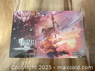 MaxSold Auction: Final Fantasy Booster Box Sealed Journey Of Discovery P  - Vancouver (British Columbia, Canada) SELLER MANAGED Estate Sale Online Auction - East 7th Avenue
