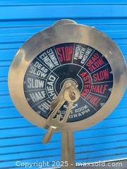 MaxSold Auction: Vintage Brass Ship Engine Room Telegraph P8 - Vancouver (British Columbia, Canada) SELLER MANAGED Estate Sale Online Auction - East 7th Avenue