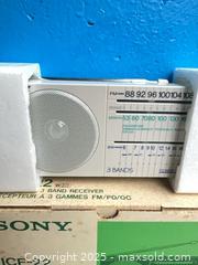 MaxSold Auction: VTG Sony ICF22 Radio New In Box! E  - Vancouver (British Columbia, Canada) SELLER MANAGED Estate Sale Online Auction - East 7th Avenue