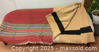 MaxSold Auction: HUDSON’S BAY CO 3.5 Point England Wool and Turkish Flat Weave Blankets - Toronto (Ontario, Canada) SELLER MANAGED Reseller Online Auction - Chesswood Drive