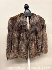 MaxSold Auction: Vintage SILVER FOX FUR Vest - Toronto (Ontario, Canada) SELLER MANAGED Reseller Online Auction - Chesswood Drive
