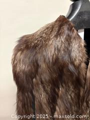 MaxSold Auction: Vintage SILVER FOX FUR Vest - Toronto (Ontario, Canada) SELLER MANAGED Reseller Online Auction - Chesswood Drive