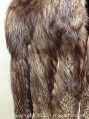 MaxSold Auction: Vintage SILVER FOX FUR Vest - Toronto (Ontario, Canada) SELLER MANAGED Reseller Online Auction - Chesswood Drive