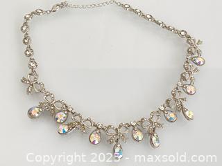 MaxSold Auction: Cute Vintage Rhinestone Necklace,  Rare - Toronto (Ontario, Canada) SELLER MANAGED Estate Sale Online Auction - Benary Crescent