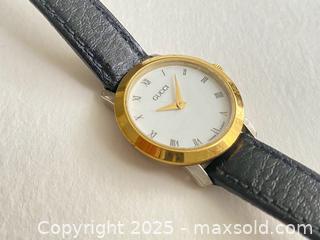 MaxSold Auction: Gucci Vintage Authentic 2200L Swiss Made 25mm Women&#39;s Quartz Watch - Toronto (Ontario, Canada) SELLER MANAGED Estate Sale Online Auction - Benary Crescent
