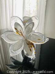 MaxSold Auction: Hand-Blown Italian Murano Art Glass Flower Sculpture, Vase - Toronto (Ontario, Canada) SELLER MANAGED Estate Sale Online Auction - Benary Crescent