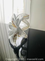 MaxSold Auction: Hand-Blown Italian Murano Art Glass Flower Sculpture, Vase - Toronto (Ontario, Canada) SELLER MANAGED Estate Sale Online Auction - Benary Crescent