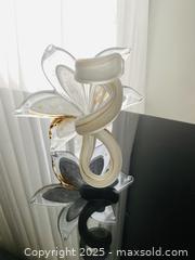 MaxSold Auction: Hand-Blown Italian Murano Art Glass Flower Sculpture, Vase - Toronto (Ontario, Canada) SELLER MANAGED Estate Sale Online Auction - Benary Crescent