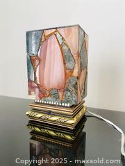 MaxSold Auction: Handcrafted Mid Century Agate Table Lamp - Toronto (Ontario, Canada) SELLER MANAGED Estate Sale Online Auction - Benary Crescent