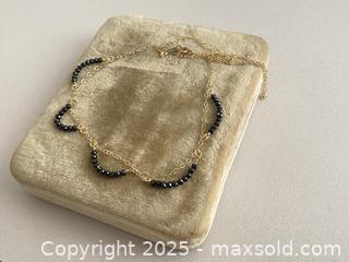 MaxSold Auction: Marked 14K Gold Filled Faced Spinel Necklace - Toronto (Ontario, Canada) SELLER MANAGED Estate Sale Online Auction - Benary Crescent