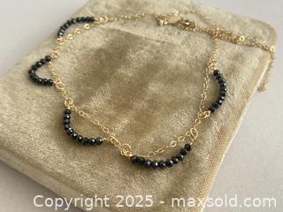 MaxSold Auction: Marked 14K Gold Filled Faced Spinel Necklace - Toronto (Ontario, Canada) SELLER MANAGED Estate Sale Online Auction - Benary Crescent