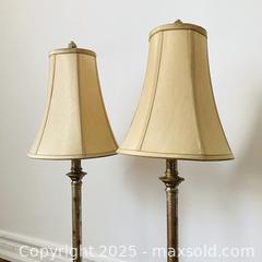 MaxSold Auction: Pair Of Traditional French Country Cottage Buffet Table Lamps - Toronto (Ontario, Canada) SELLER MANAGED Estate Sale Online Auction - Benary Crescent