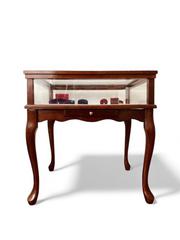 MaxSold Auction: Queen Anne-Style Mahogany Display Table / Jewelry Showcase - Toronto (Ontario, Canada) SELLER MANAGED Estate Sale Online Auction - Benary Crescent