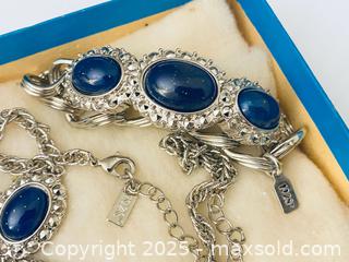 MaxSold Auction: Signed 1928 Jewelry Set, Necklace With Bracelet - Toronto (Ontario, Canada) SELLER MANAGED Estate Sale Online Auction - Benary Crescent