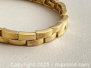MaxSold Auction: Signed Napier Gold Plated Bracelet - Toronto (Ontario, Canada) SELLER MANAGED Estate Sale Online Auction - Benary Crescent