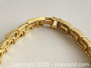 MaxSold Auction: Signed Napier Gold Plated Bracelet - Toronto (Ontario, Canada) SELLER MANAGED Estate Sale Online Auction - Benary Crescent
