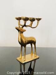 MaxSold Auction: Vintage Brass Deer Candle Tea Light Holder - Toronto (Ontario, Canada) SELLER MANAGED Estate Sale Online Auction - Benary Crescent
