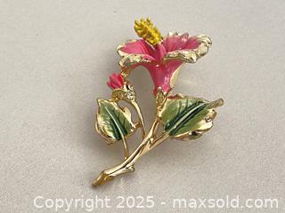 MaxSold Auction: Vintage Enamel Brooch - Toronto (Ontario, Canada) SELLER MANAGED Estate Sale Online Auction - Benary Crescent