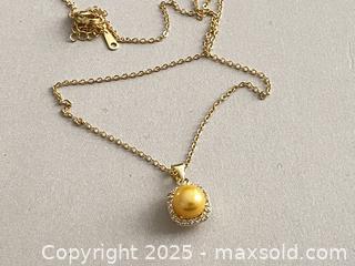 MaxSold Auction: Vintage Genuine Golden Pearl Necklace - Toronto (Ontario, Canada) SELLER MANAGED Estate Sale Online Auction - Benary Crescent