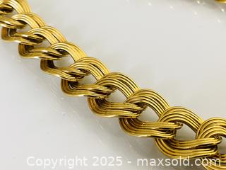 MaxSold Auction: Vintage Gold Plated Chunky Chain Necklace - Toronto (Ontario, Canada) SELLER MANAGED Estate Sale Online Auction - Benary Crescent