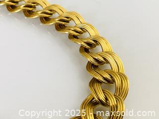 MaxSold Auction: Vintage Gold Plated Chunky Chain Necklace - Toronto (Ontario, Canada) SELLER MANAGED Estate Sale Online Auction - Benary Crescent