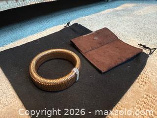 MaxSold Auction: Roberto Coin 18K Woven Mesh Pavé Diamond Bracelet - Lakeshore (Ontario, Canada) PARTNER MANAGED Estate Sale Online Auction - County Road 42