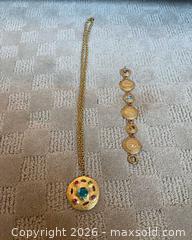 MaxSold Auction: Taglimonte 14K Gold Bracelet, 1-10K Necklace & Pendant Set - Lakeshore (Ontario, Canada) PARTNER MANAGED Estate Sale Online Auction - County Road 42