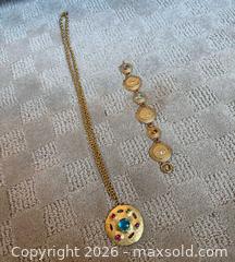 MaxSold Auction: Taglimonte 14K Gold Bracelet, 1-10K Necklace & Pendant Set - Lakeshore (Ontario, Canada) PARTNER MANAGED Estate Sale Online Auction - County Road 42