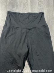 MaxSold Auction: Women&#39;s Black Leggings with Wide Waist Band, Size S/M - Cobourg (Ontario, Canada) SELLER MANAGED Reseller  Online Auction - Burnham Street