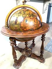 MaxSold Auction: Mid century wood bar globe large - Hamilton (Ontario, Canada) SELLER MANAGED Estate Sale Online Auction -  Chegwin Street