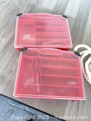 MaxSold Auction: 75 feet Anchor rope and tackle boxes - Cocoa (Florida, USA) SELLER MANAGED Estate Sale Online Auction - Broadcast Court.