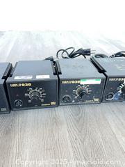 MaxSold Auction: 8 Hakko desoldering stations model 936 - Cocoa (Florida, USA) SELLER MANAGED Estate Sale Online Auction - Broadcast Court.