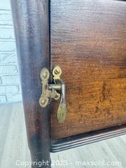 MaxSold Auction: Antique cabinet stand, small - Cocoa (Florida, USA) SELLER MANAGED Estate Sale Online Auction - Broadcast Court.