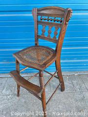 MaxSold Auction: Antique highchair - Cocoa (Florida, USA) SELLER MANAGED Estate Sale Online Auction - Broadcast Court.