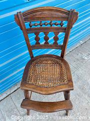 MaxSold Auction: Antique highchair - Cocoa (Florida, USA) SELLER MANAGED Estate Sale Online Auction - Broadcast Court.