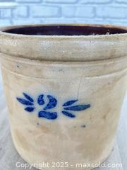 MaxSold Auction: Antique pottery stoneware jug - Cocoa (Florida, USA) SELLER MANAGED Estate Sale Online Auction - Broadcast Court.