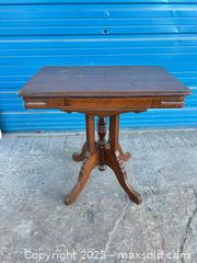 MaxSold Auction: Antique table - Cocoa (Florida, USA) SELLER MANAGED Estate Sale Online Auction - Broadcast Court.