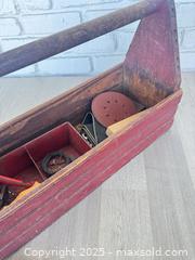MaxSold Auction: Antique toolbox and miscellaneous tools - Cocoa (Florida, USA) SELLER MANAGED Estate Sale Online Auction - Broadcast Court.