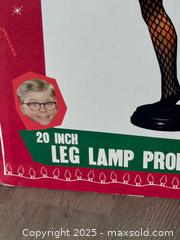 MaxSold Auction: Christmas story leg lamp 20 inches - Cocoa (Florida, USA) SELLER MANAGED Estate Sale Online Auction - Broadcast Court.