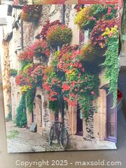 MaxSold Auction: Cobblestone Street Canvas Art - Cocoa (Florida, USA) SELLER MANAGED Estate Sale Online Auction - Broadcast Court.