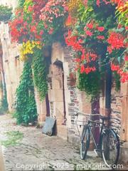 MaxSold Auction: Cobblestone Street Canvas Art - Cocoa (Florida, USA) SELLER MANAGED Estate Sale Online Auction - Broadcast Court.