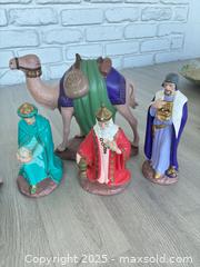 MaxSold Auction: Handmade nativity set - Cocoa (Florida, USA) SELLER MANAGED Estate Sale Online Auction - Broadcast Court.