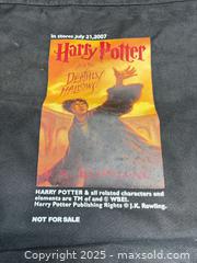 MaxSold Auction: Harry Potter promotional tote bag - Cocoa (Florida, USA) SELLER MANAGED Estate Sale Online Auction - Broadcast Court.
